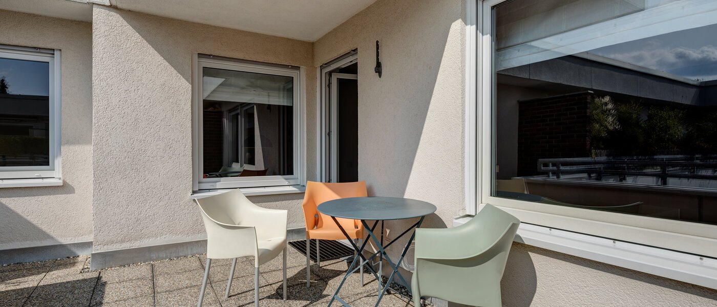 attico con terrazzo München Fasangarten 03 terrazza 11218