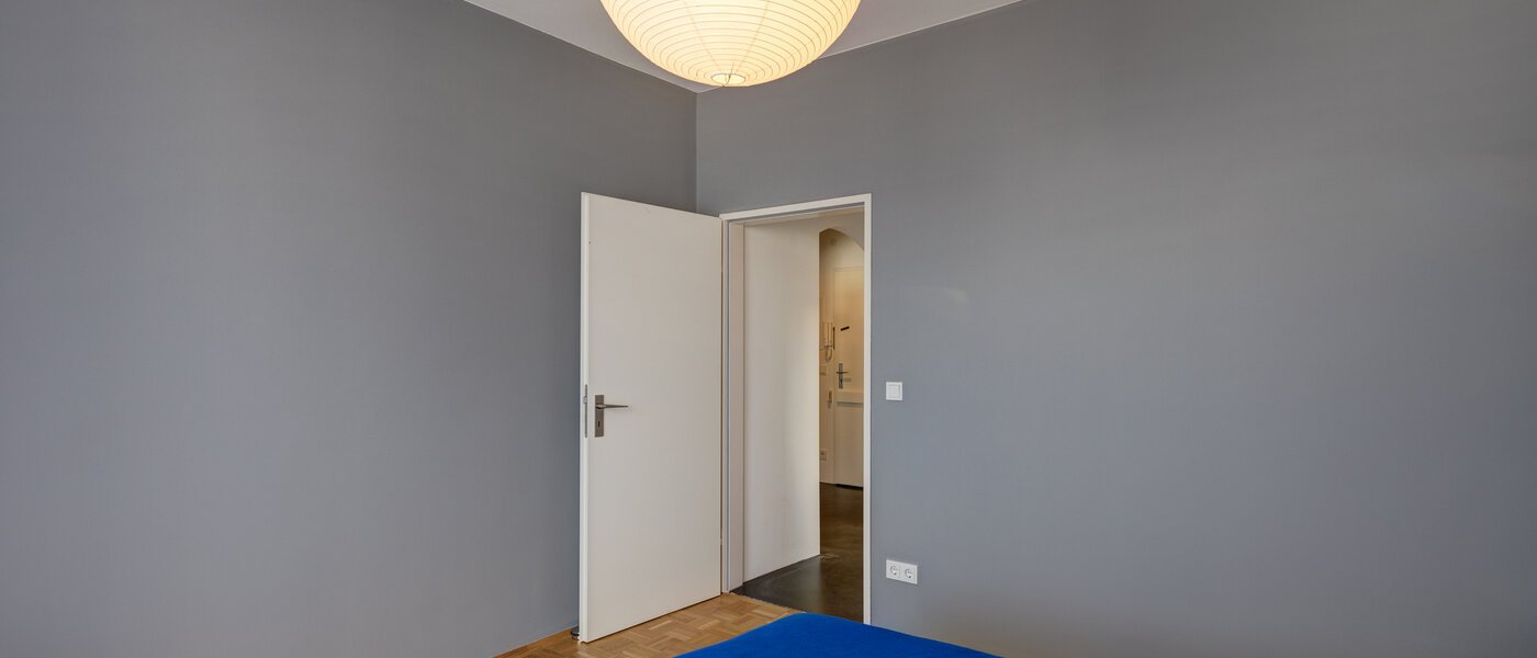 attico con terrazzo München Fasangarten 03 camera da letto 11218