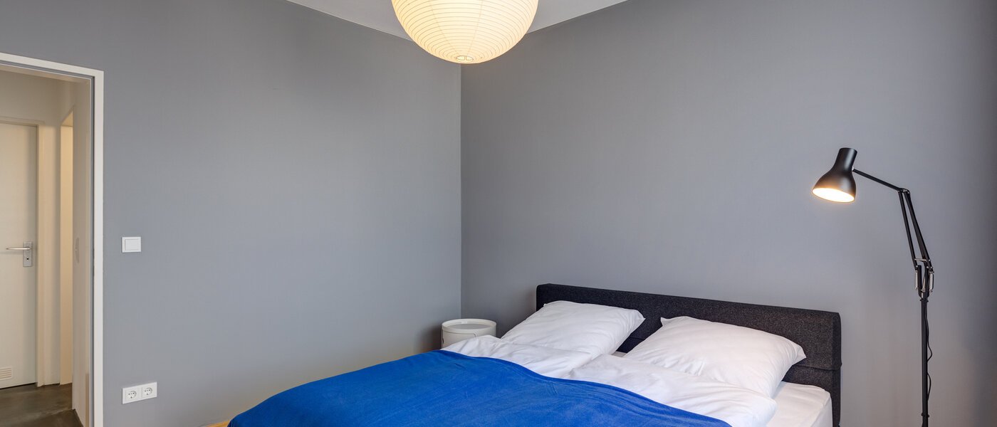 attico con terrazzo München Fasangarten 04 camera da letto 11218