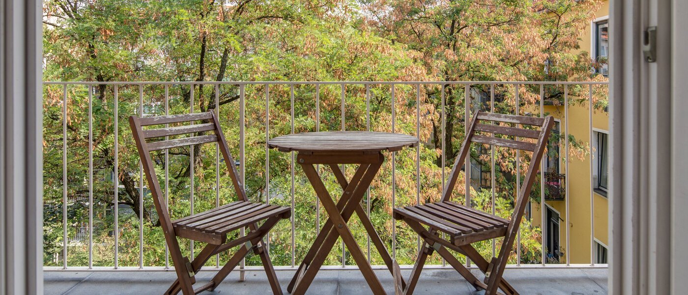 appartamento München Schwabing 01 balcone 11220