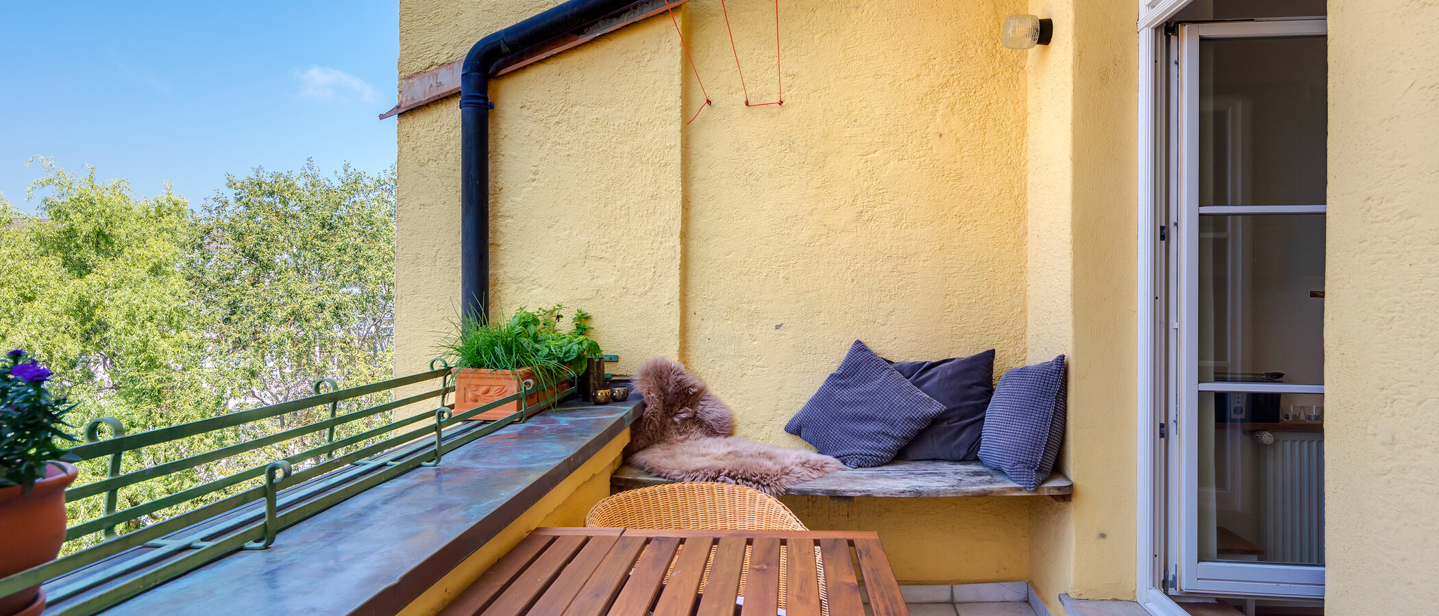 appartamento München Sendling 01 balcone 11224