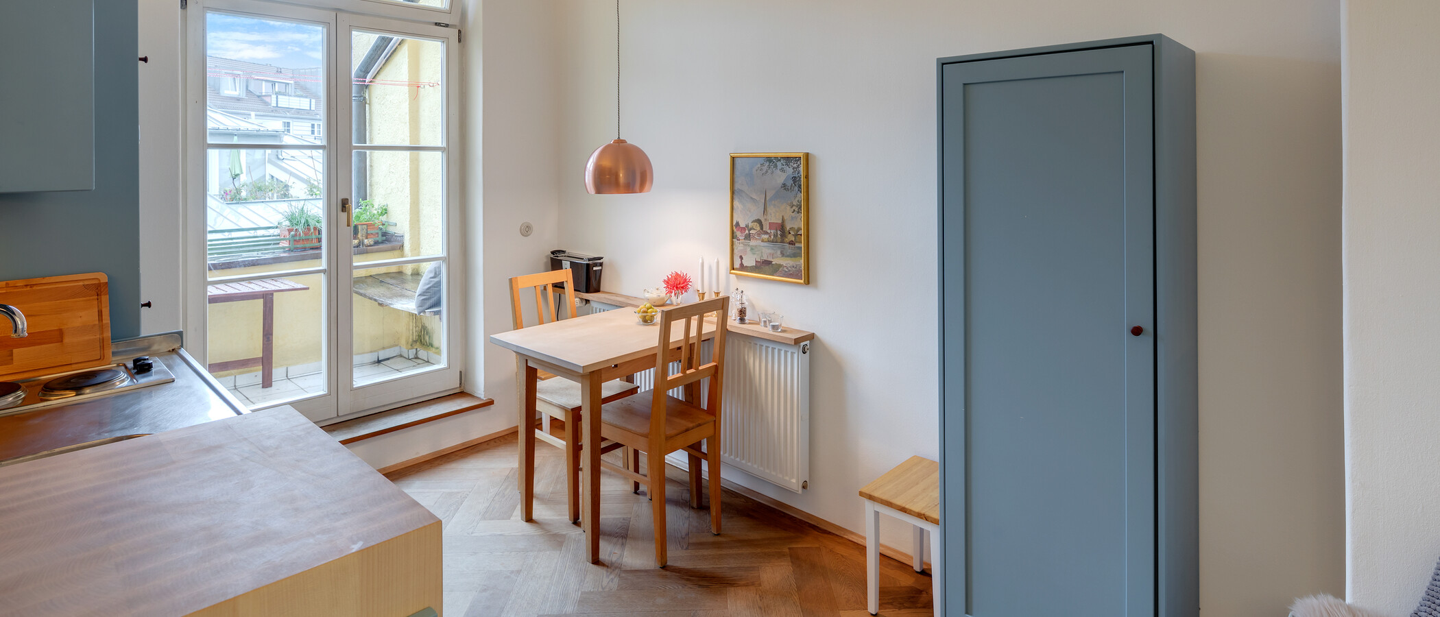 appartamento München Sendling 02 zona living 11224