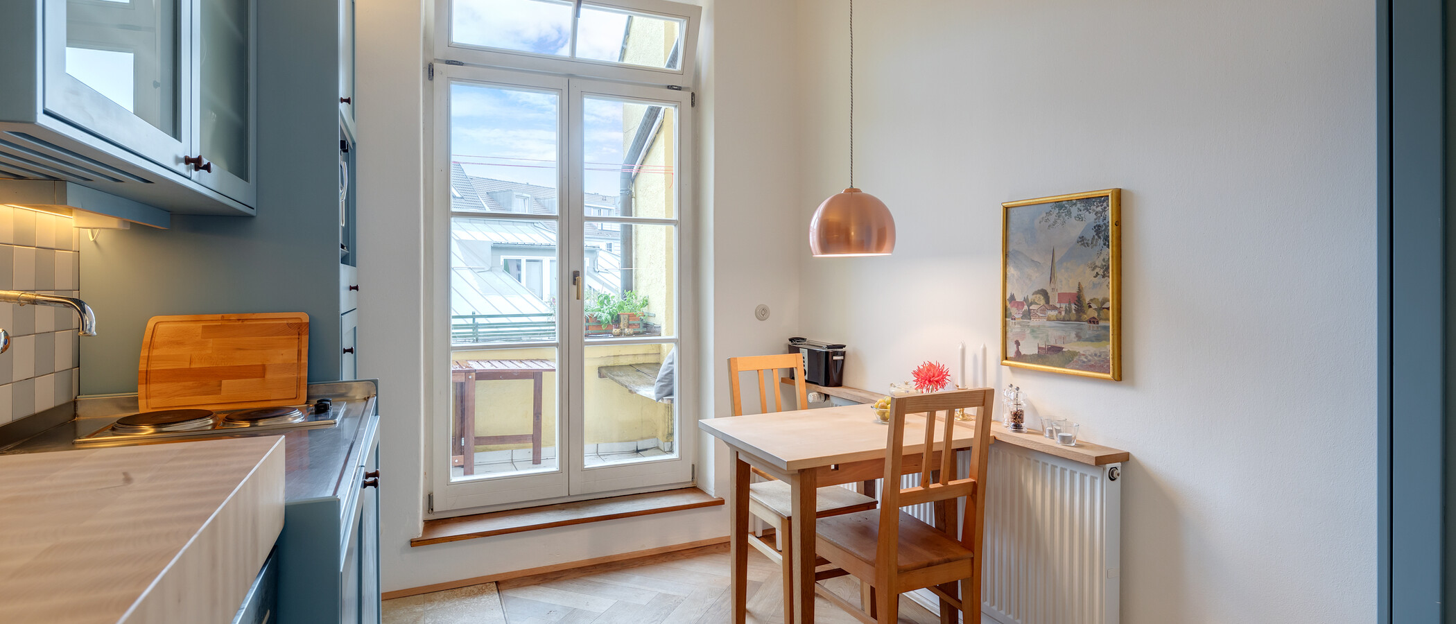 appartamento München Sendling 03 zona living 11224