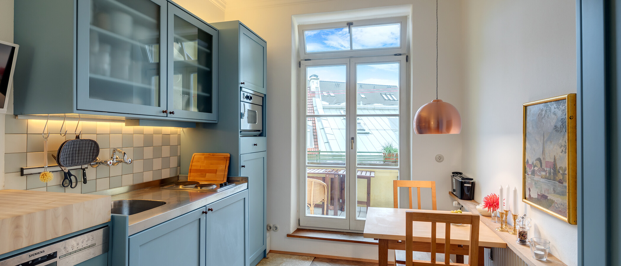 appartamento München Sendling 04 zona living 11224