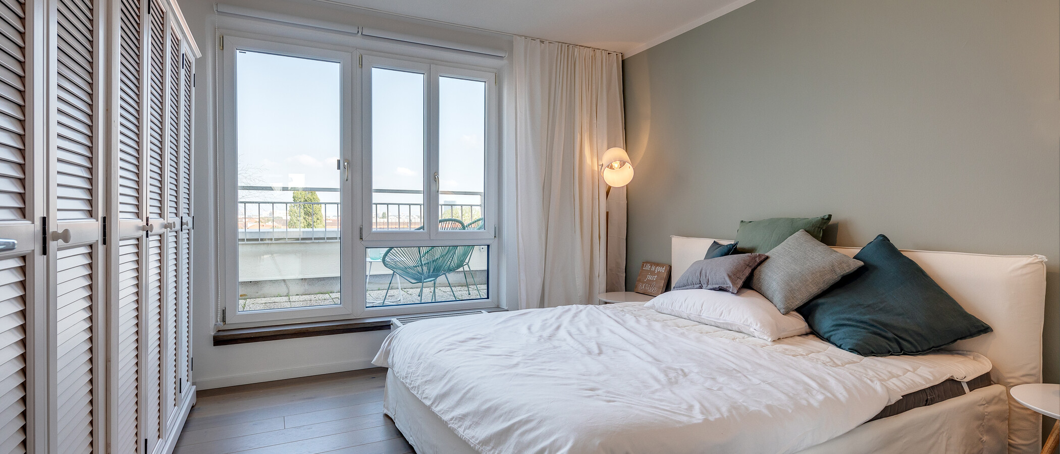 appartamento München Milbertshofen 01 camera da letto 11227