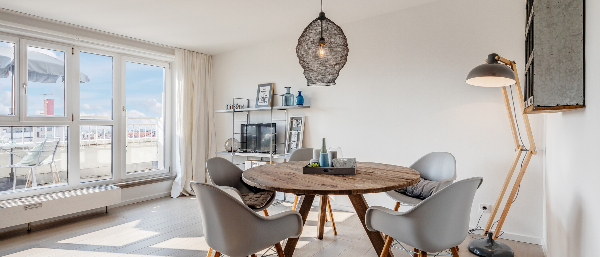 appartamento München Milbertshofen 02 zona living 11227