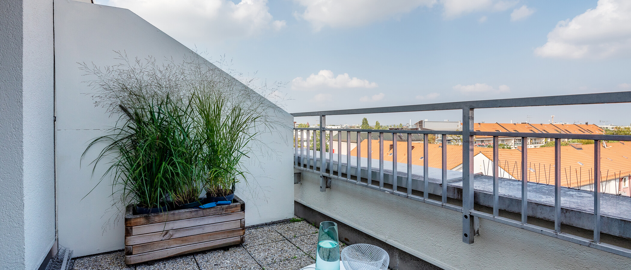 appartamento München Milbertshofen 02 2° terrazza sul tetto 11227