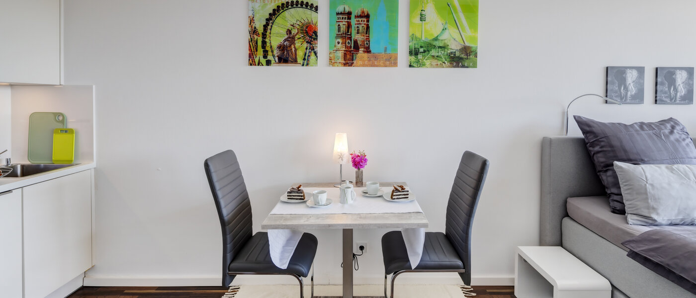 appartamento München Olympiazentrum 05 zona living 11229