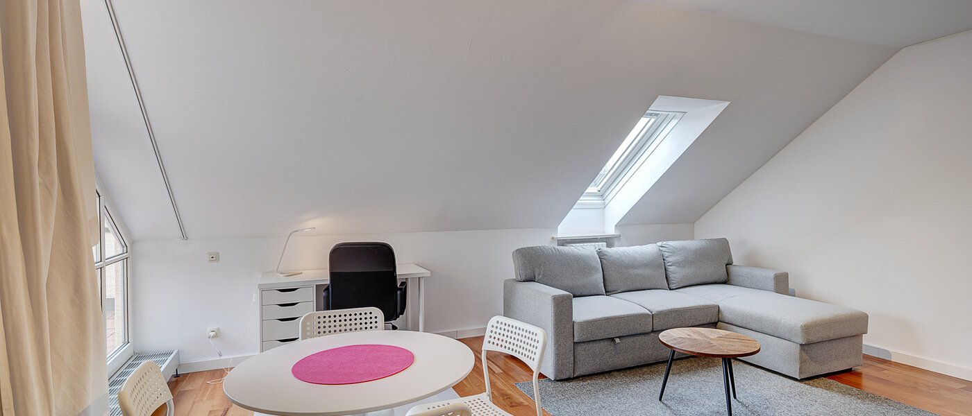 attico con terrazzo München Schwabing-Nord (zw. Leopoldstraße & Englischen Garten) 01 zona living 11235