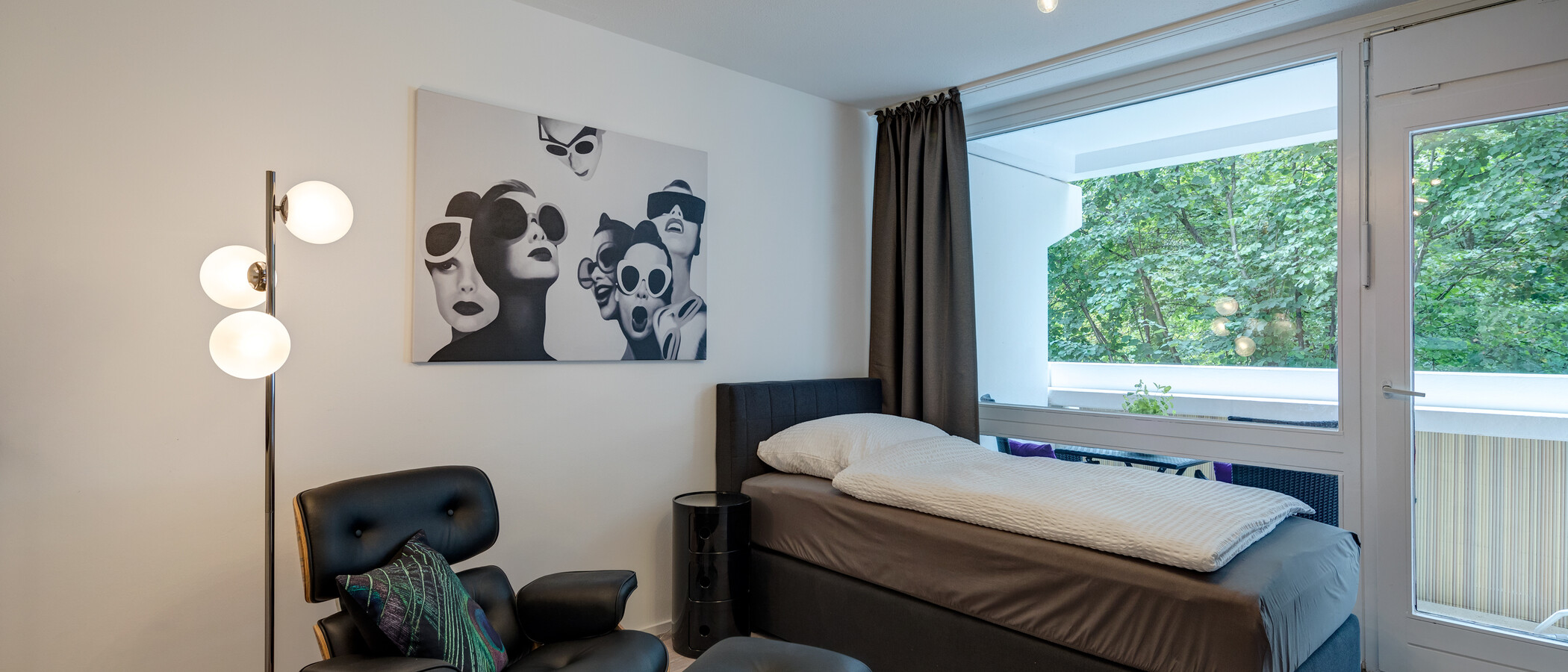 abitazione München Schwabing-West 01 zona living 11238