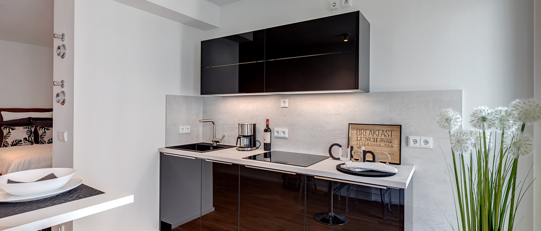 appartamento München Schwabing (rechts der Leopoldstraße) 01 cucina 11242