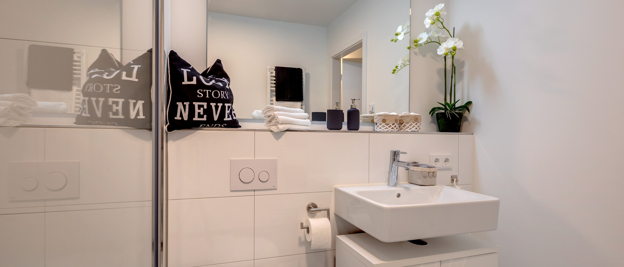appartamento München Schwabing (rechts der Leopoldstraße) 02 bagno 11242