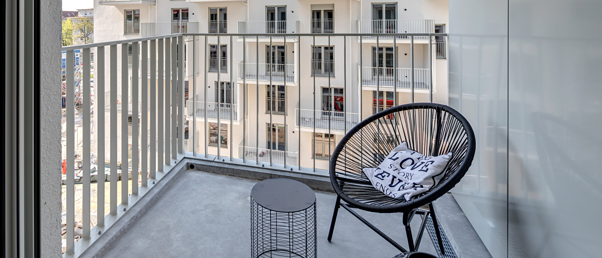 appartamento München Schwabing (rechts der Leopoldstraße) 01 balcone 11242