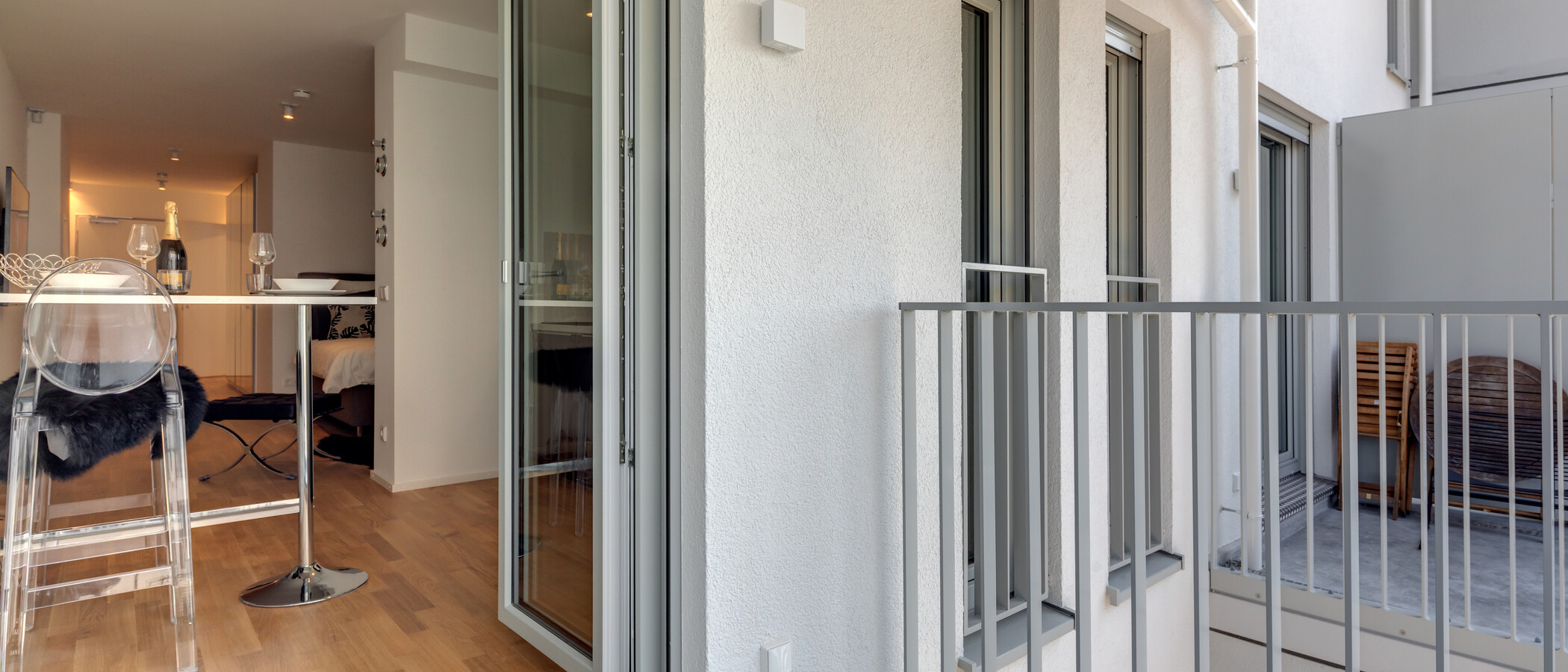 appartamento München Schwabing (rechts der Leopoldstraße) 02 balcone 11242