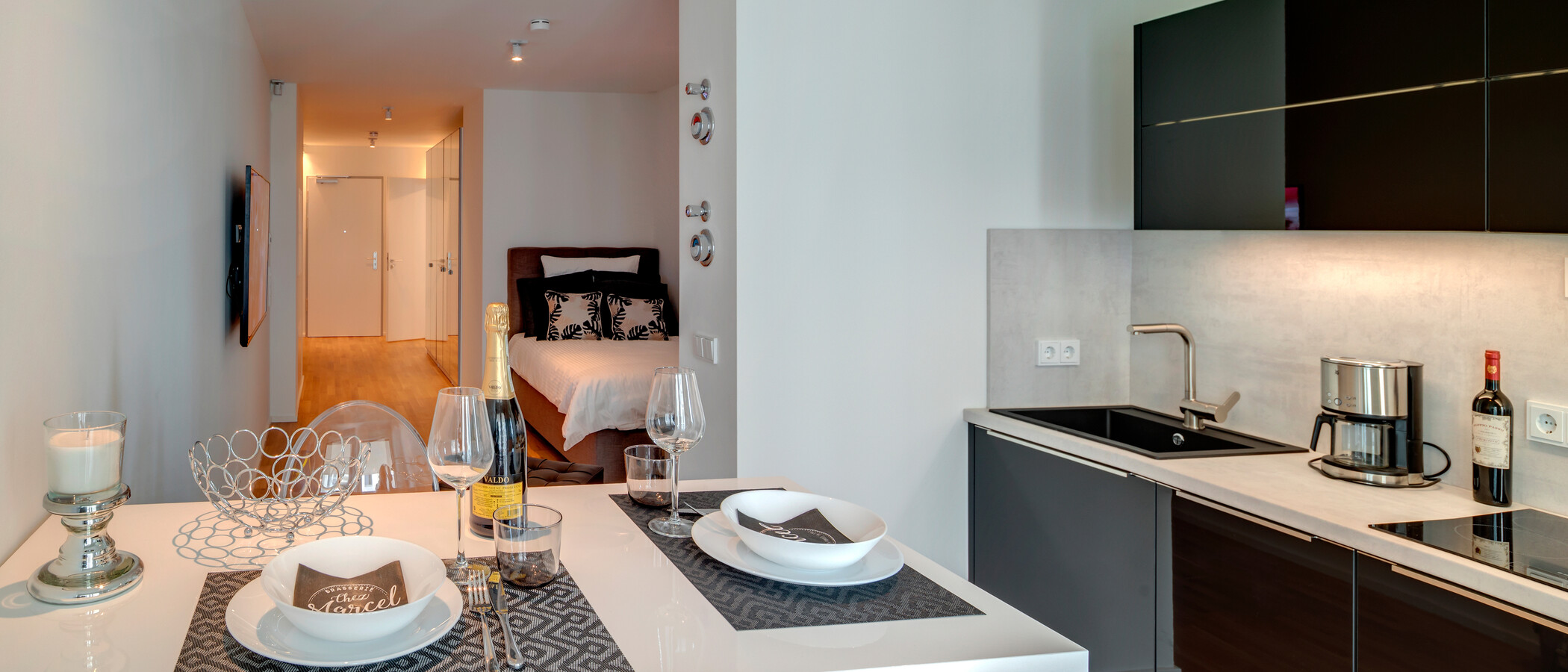 appartamento München Schwabing (rechts der Leopoldstraße) 01 zona living 11242