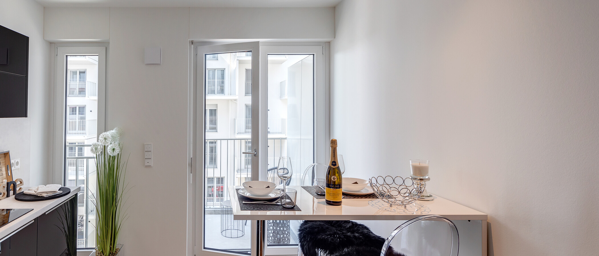 appartamento München Schwabing (rechts der Leopoldstraße) 05 zona living 11242