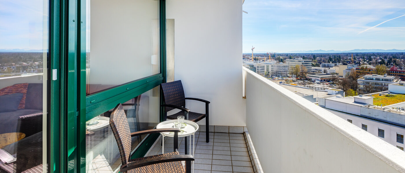 appartamento München Obersendling 01 balcone 11254