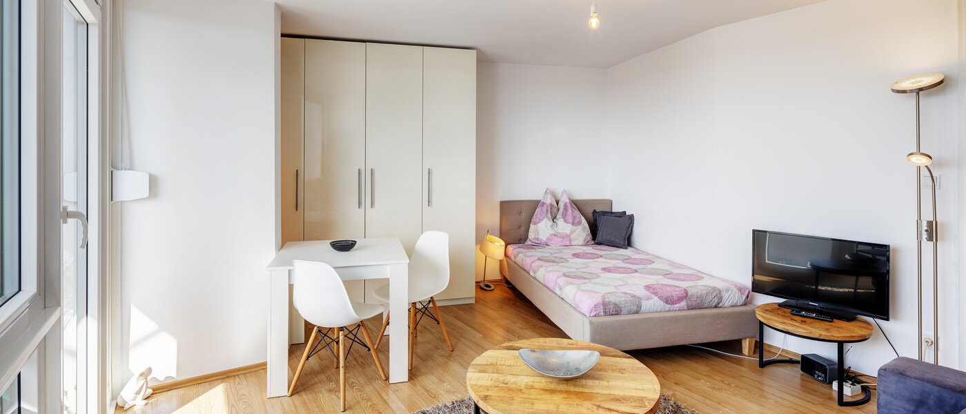 appartamento München Obersendling 03 zona living 11254