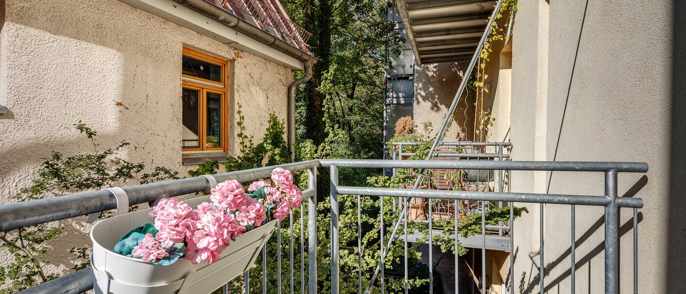 appartamento München Glockenbachviertel 01 balcone 11255