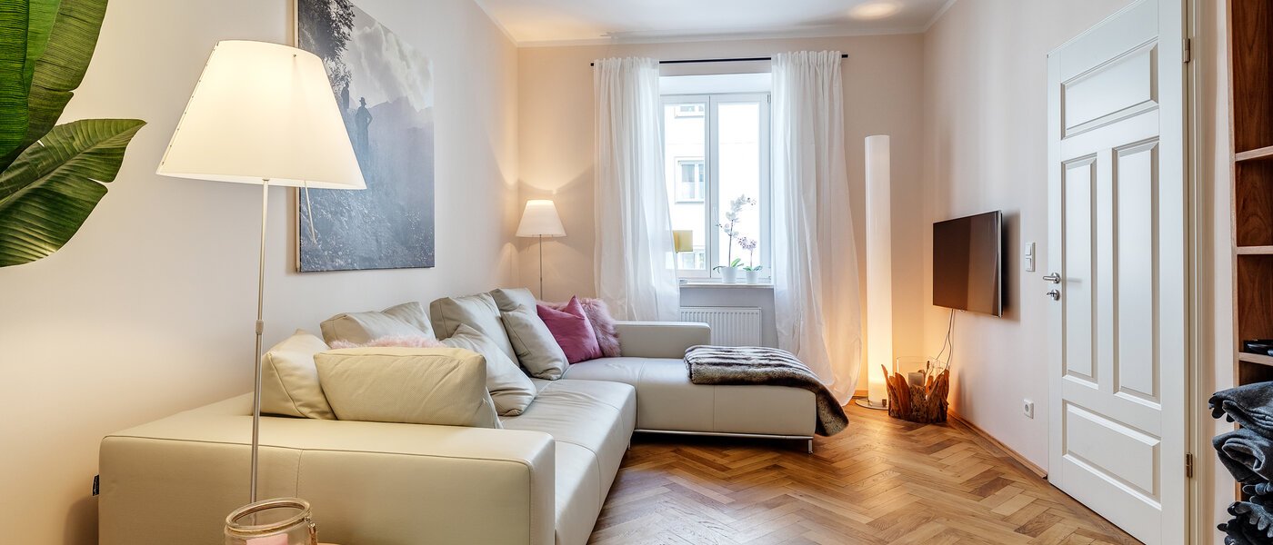 appartamento München Glockenbachviertel 01 soggiorno 11255