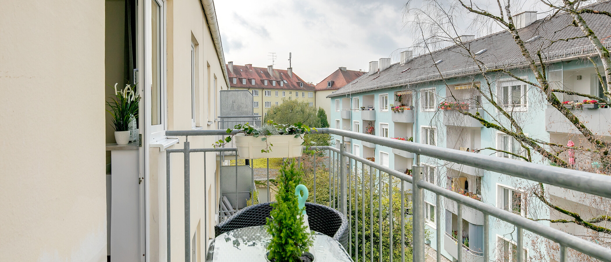 appartamento München Neuhausen 01 balcone 11266