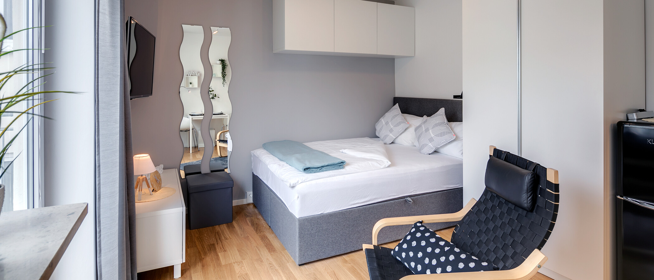 appartamento München Neuhausen 02 zona living 11266