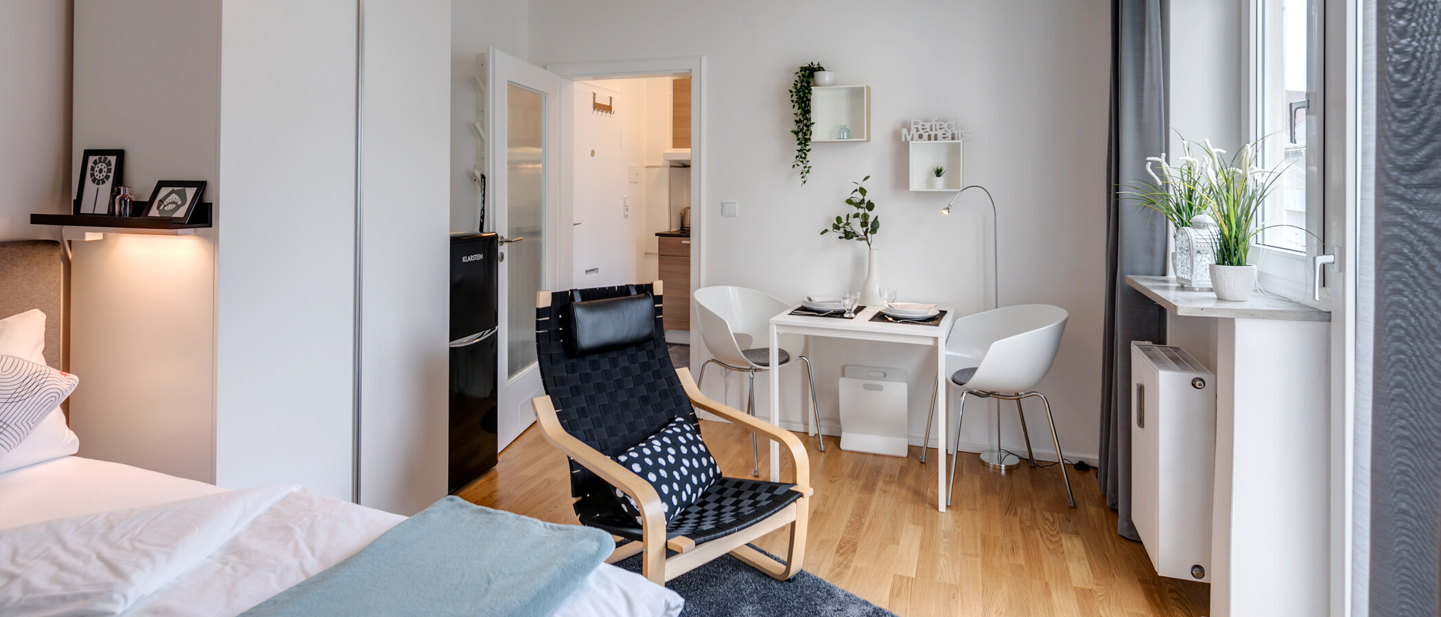 appartamento München Neuhausen 03 zona living 11266