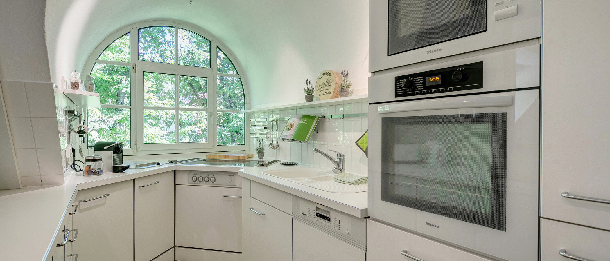attico con terrazzo München Menterschwaige 02 cucina 11267