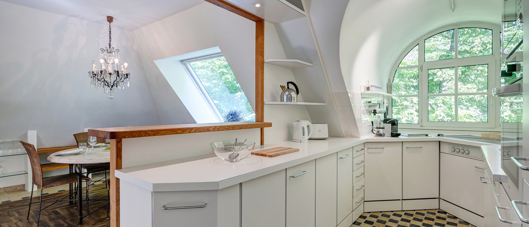 attico con terrazzo München Menterschwaige 05 cucina 11267