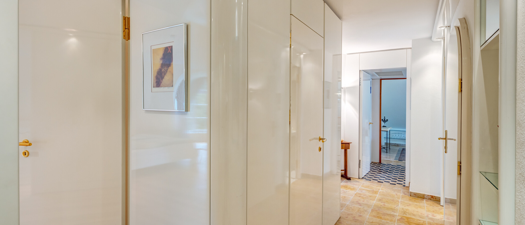 attico con terrazzo München Menterschwaige 02 ingresso/corridioio 11267