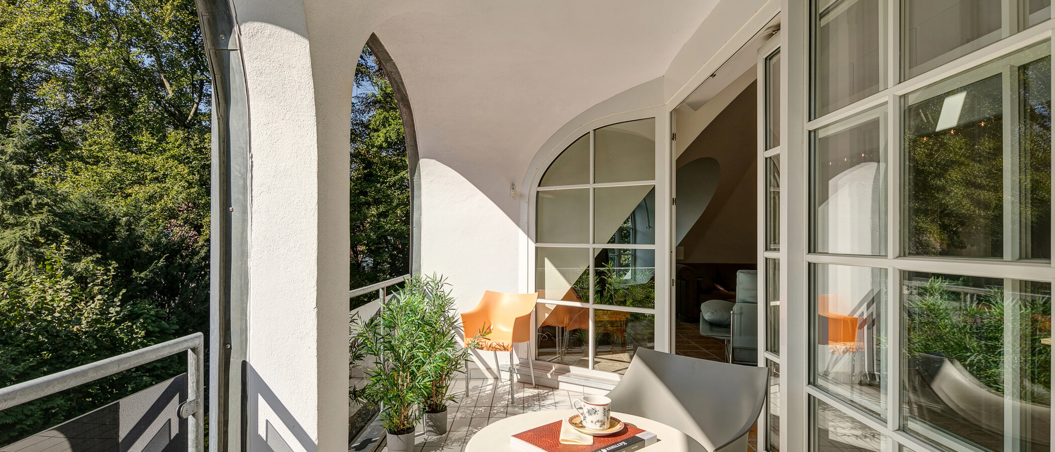attico con terrazzo München Menterschwaige 01 balcone 11267