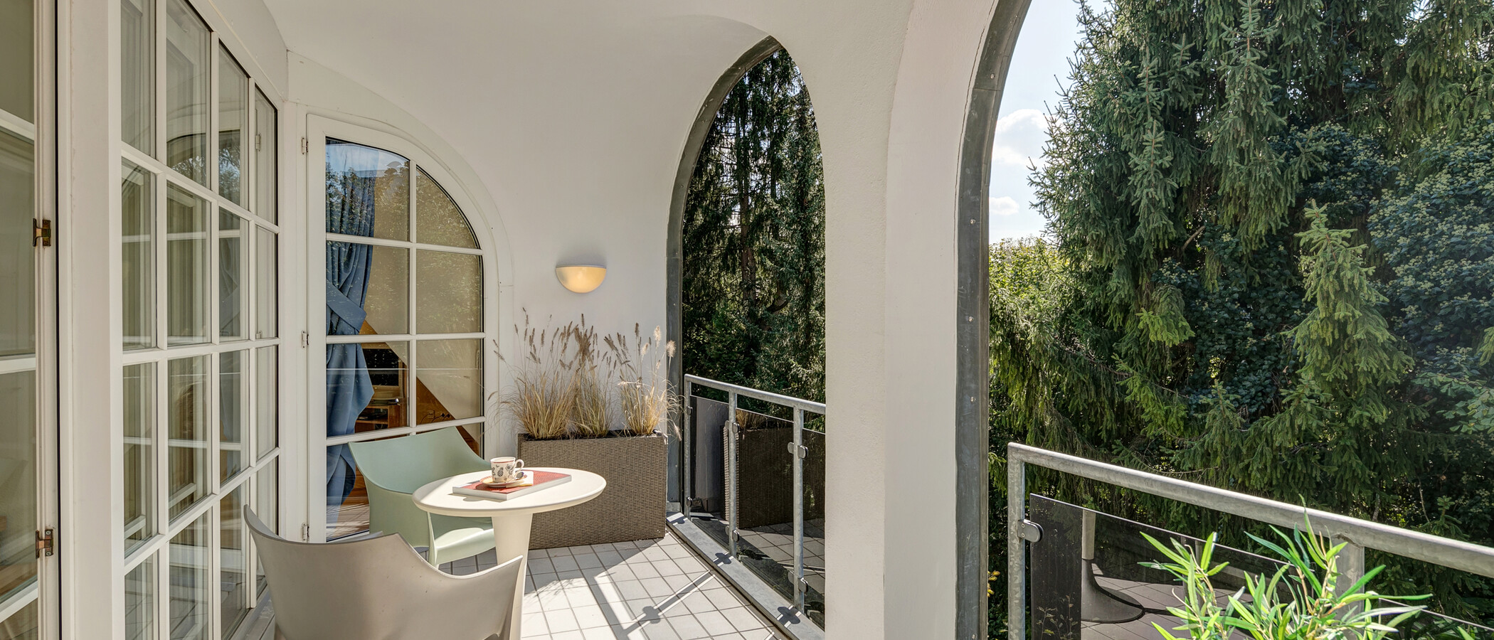 attico con terrazzo München Menterschwaige 02 balcone 11267