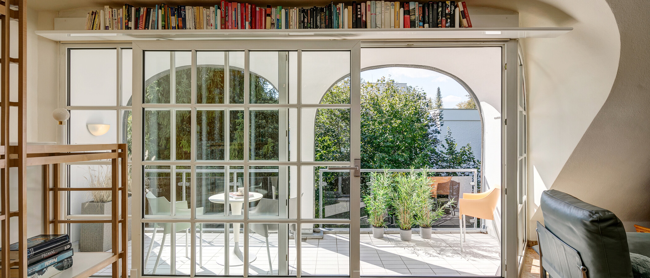 attico con terrazzo München Menterschwaige 03 balcone 11267