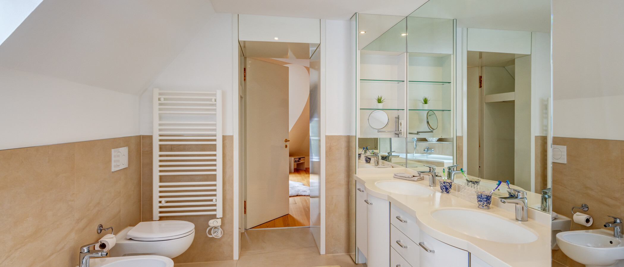 attico con terrazzo München Menterschwaige 02 1° bagno 11267