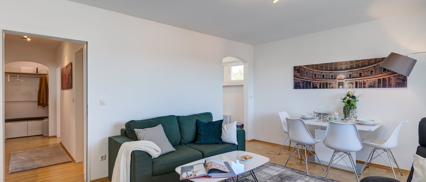 appartamento München Moosach 04 zona living 11269