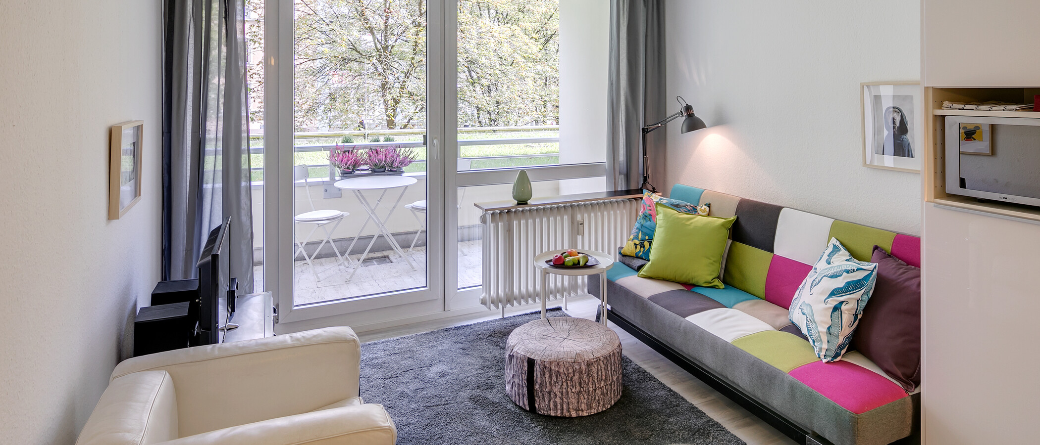 appartamento München Haidhausen 01 zona living 11272