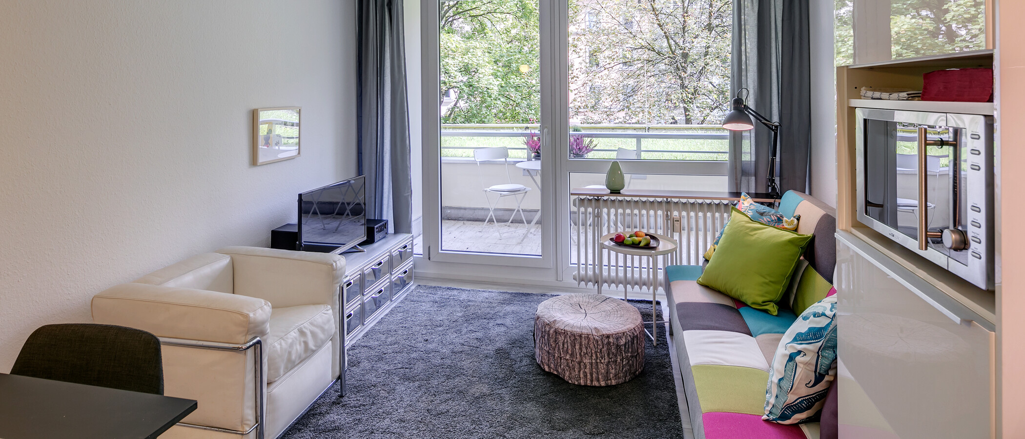 appartamento München Haidhausen 03 zona living 11272