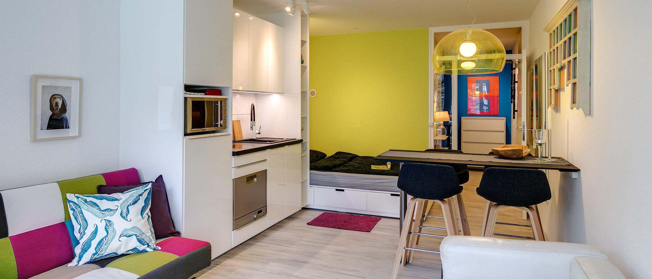 appartamento München Haidhausen 05 zona living 11272