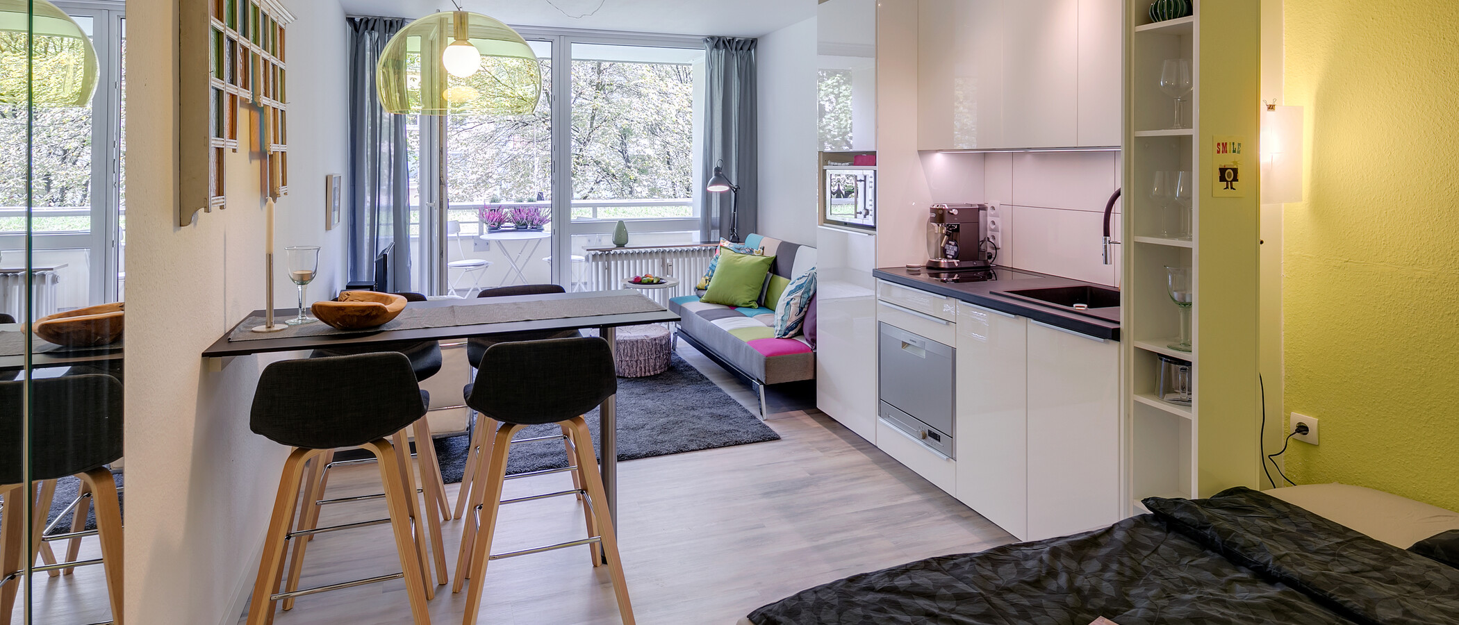 appartamento München Haidhausen 06 zona living 11272