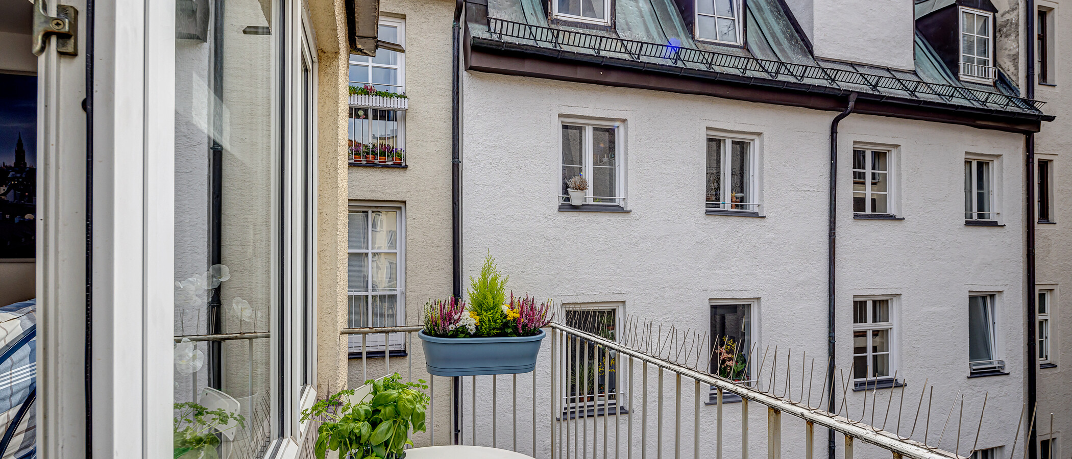 appartamento München Lehel 01 balcone 11273