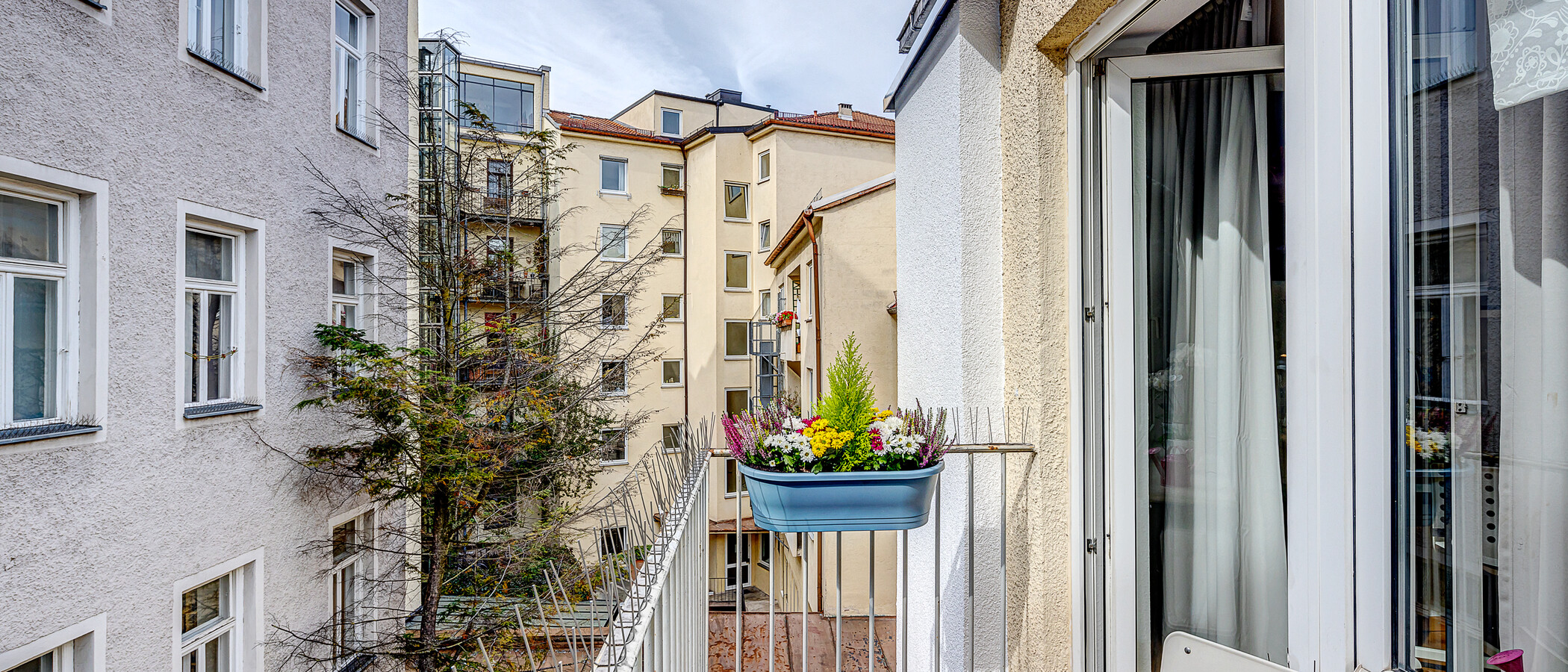 appartamento München Lehel 02 balcone 11273