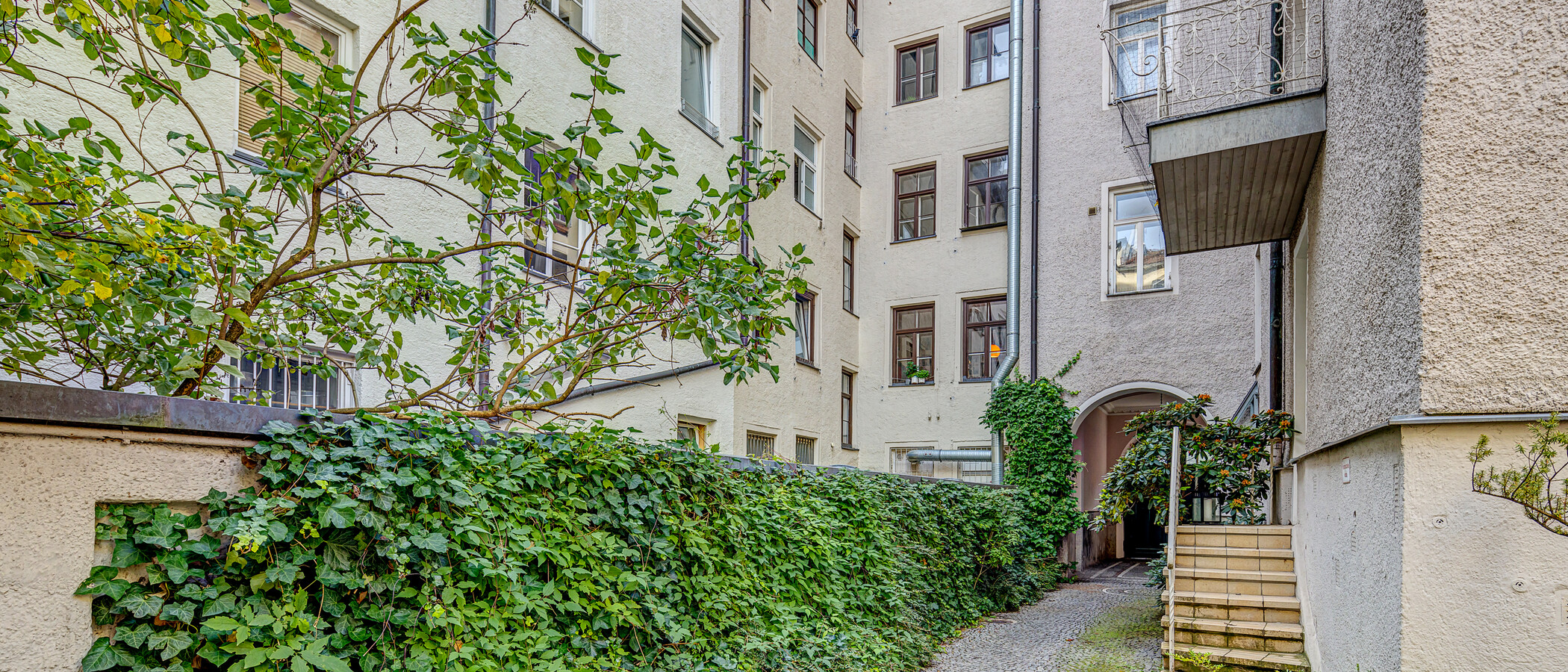 appartamento München Lehel 02 cortile interno  11273