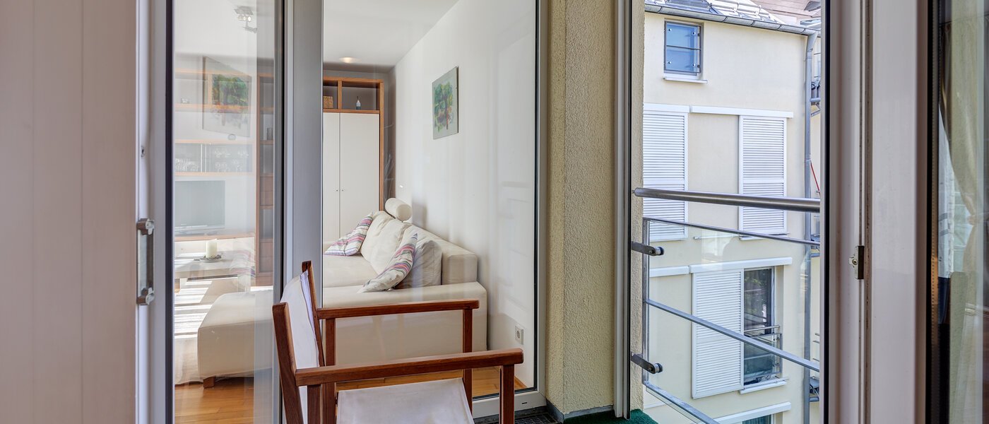 appartamento München Glockenbachviertel 01 balcone 11275