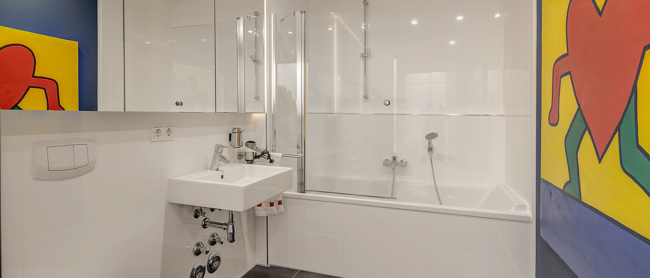 appartamento München Schwabing-Nord (zw. Belgrad- & Leopoldstraße) 01 bagno 11278
