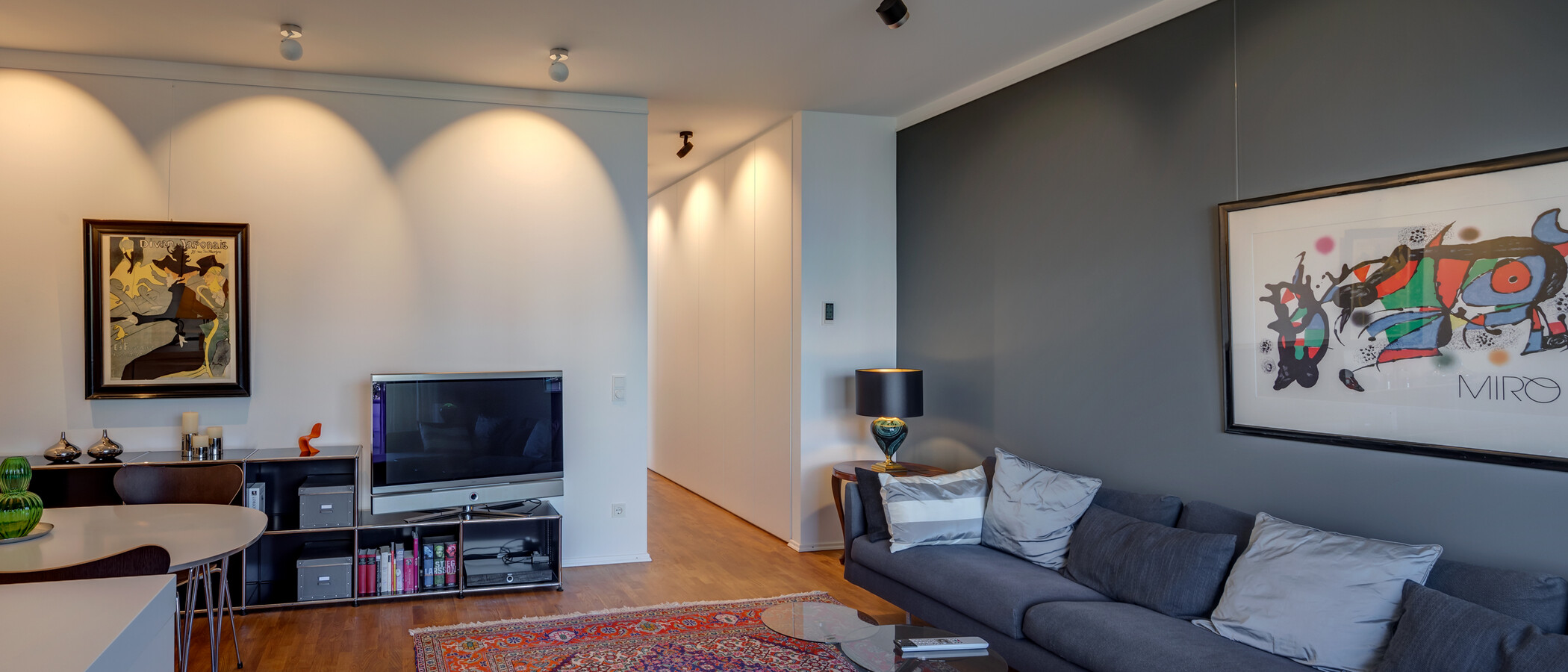 appartamento München Schwabing-Nord (zw. Belgrad- & Leopoldstraße) 04 zona living 11278