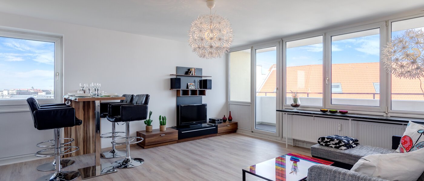 appartamento München Sendling 04 soggiorno 11282