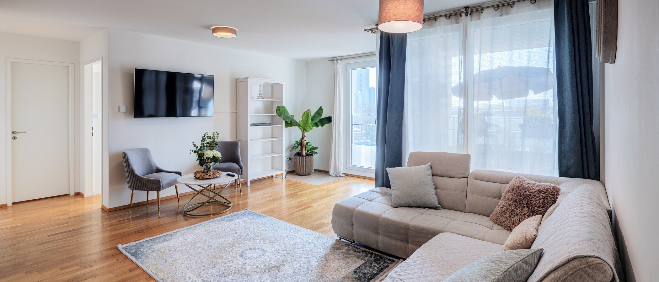 appartamento München Obersendling 02 zona living 11291