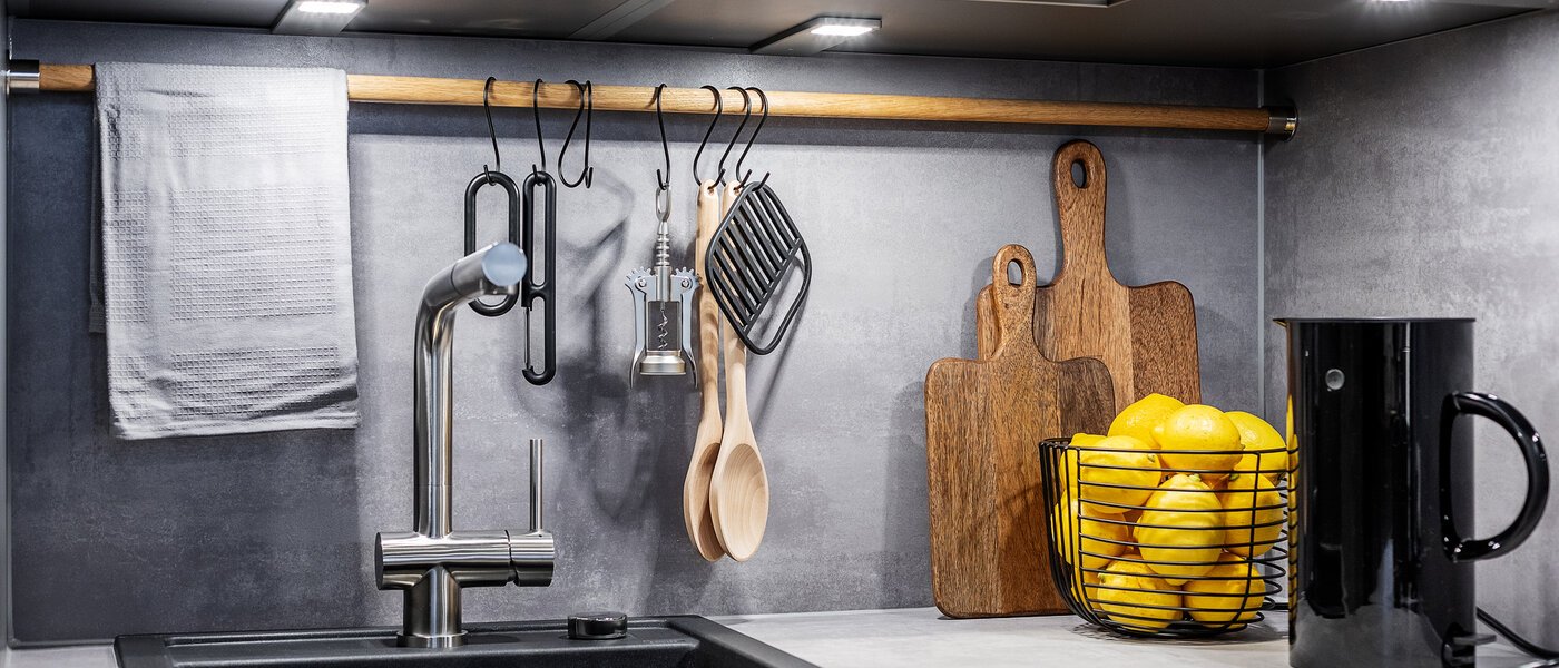 maisonnette con galleria München Maxvorstadt 03 cucina 11294