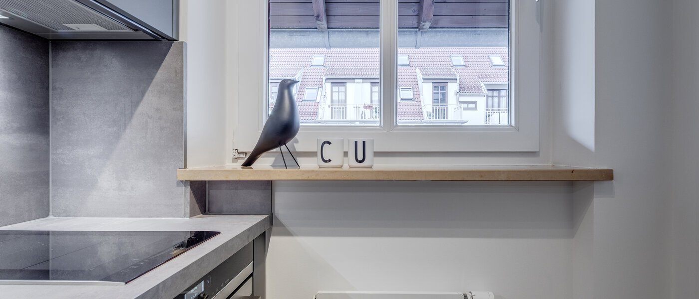 maisonnette con galleria München Maxvorstadt 04 cucina 11294