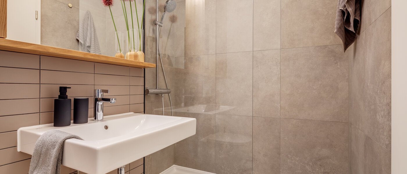 maisonnette con galleria München Maxvorstadt 01 bagno 11294